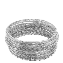 low carbon galvanized barbed wire sharp razor barbed wire spiral barbed wire